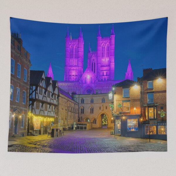 Item preview, Lincoln Cathedral and Castle Square designed and sold by galpinimages.