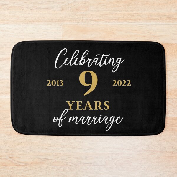 Item preview, Celebrating 9 Years of Marriage 2013 - 2022 designed and sold by ccdesign42.