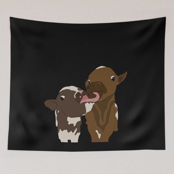 Item preview, Cow Love Without Limits Cute Animals designed and sold by BigFatMistake.