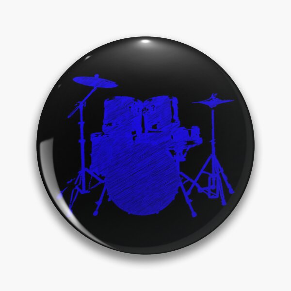 Item preview, blue drawing drum kit designed and sold by WuZe.