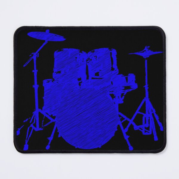 Item preview, blue drawing drum kit designed and sold by WuZe.