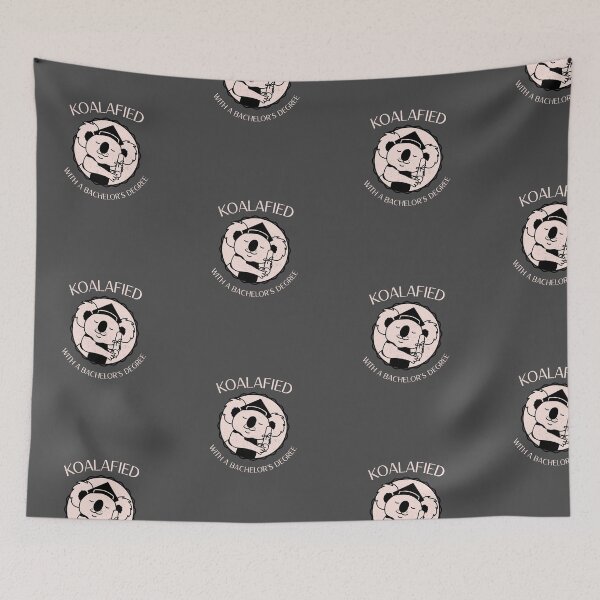 Item preview, Koalafied With a Bachelors Degree - University Graduation designed and sold by GraduaTees.