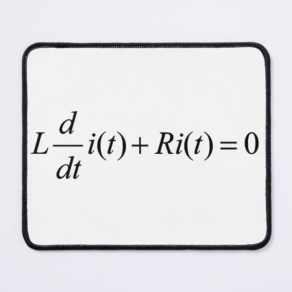 Item preview, RL Circuit, differential equation, electrical engineering basics designed and sold by NoetherSym.