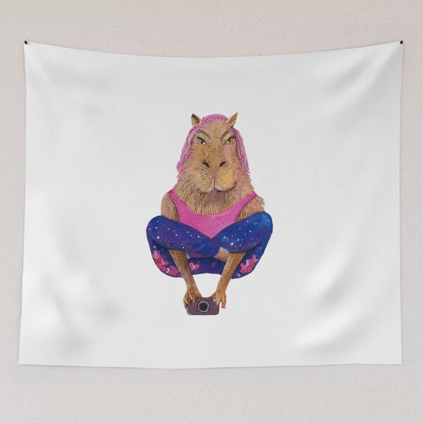 Item preview, Capybara yoga designed and sold by Ekaterina Khozatskaya.