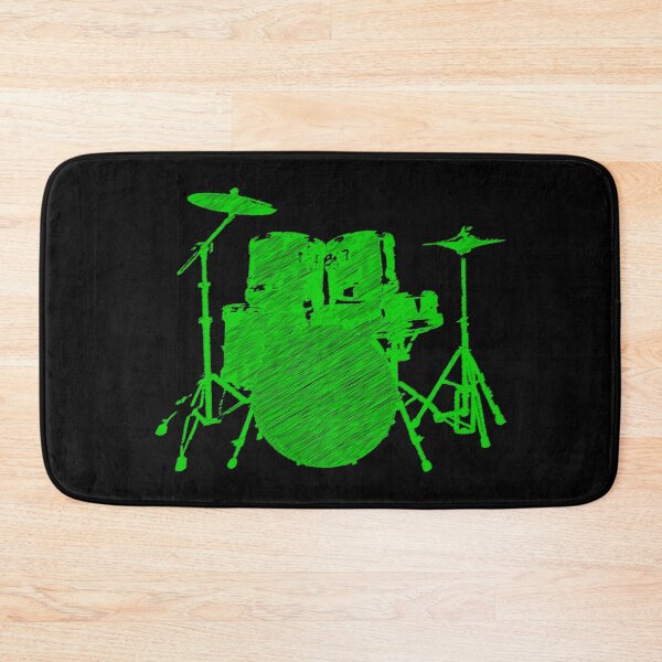 Item preview, Green drawing drum kit designed and sold by WuZe.