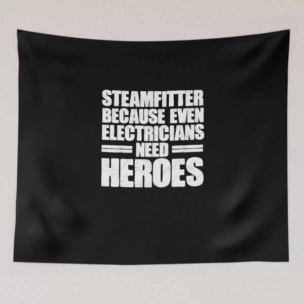 Item preview, Steamfitter The Electricians Heroes Funny Steam Pipe Lover designed and sold by Nessshirts.