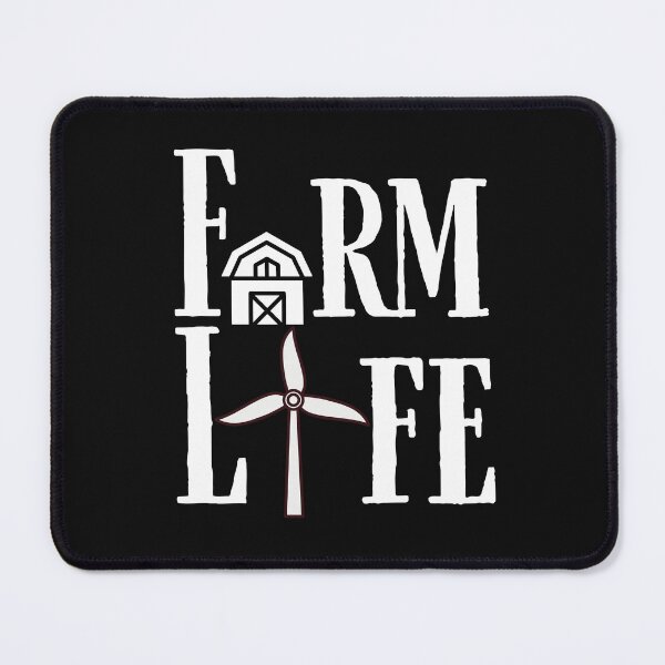 Item preview, The Farm Life, with wind and house, Farming life, Farming, Country life, Farming  designed and sold by Shirtazy.