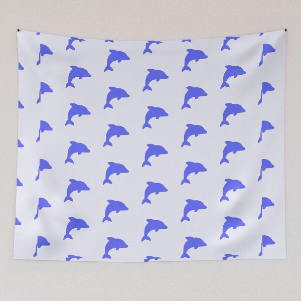 Item preview, Dolphin seamless pattern designed and sold by ShopLeilaArt.