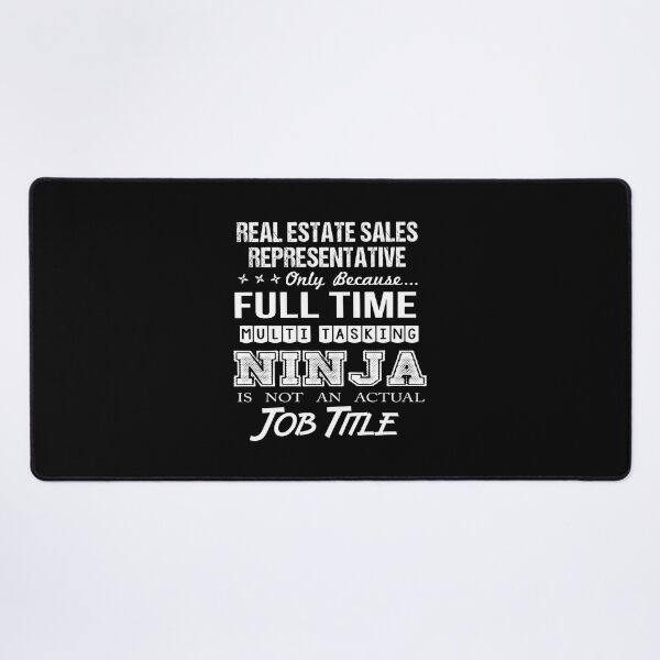 Item preview, Real Estate Sales Representative T Shirt - Ninja Job Gift Item Tee designed and sold by ritterdick.
