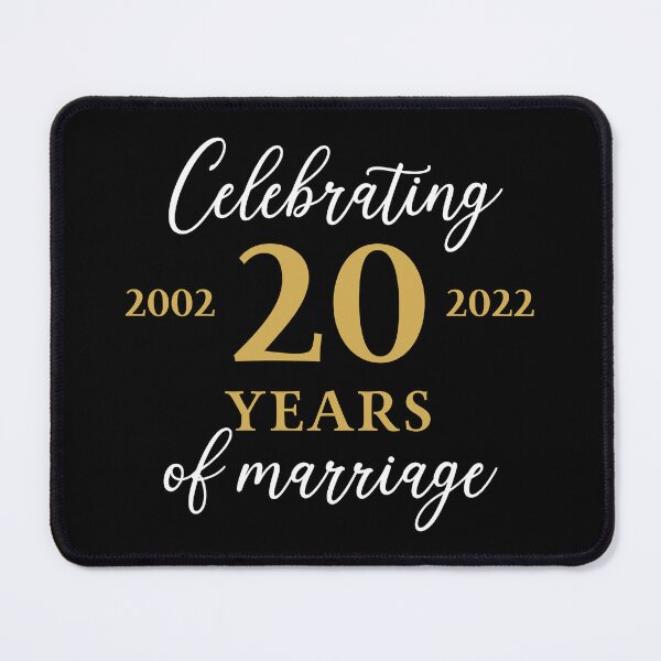 Item preview, Celebrating 20 Years of Marriage 2002 - 2022 designed and sold by ccdesign42.