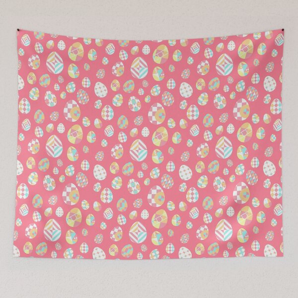 Item preview, Geometric Easter Eggs - Fun Egg Pattern designed and sold by Krysanthe.