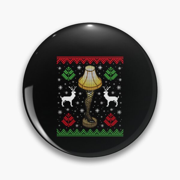 Item preview, Christmas Leg Lamp FRAGEELAY It Must Be Italian Ugly Sweater designed and sold by Lexalloyce.