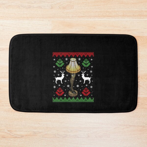 Item preview, Christmas Leg Lamp FRAGEELAY It Must Be Italian Ugly Sweater designed and sold by Lexalloyce.