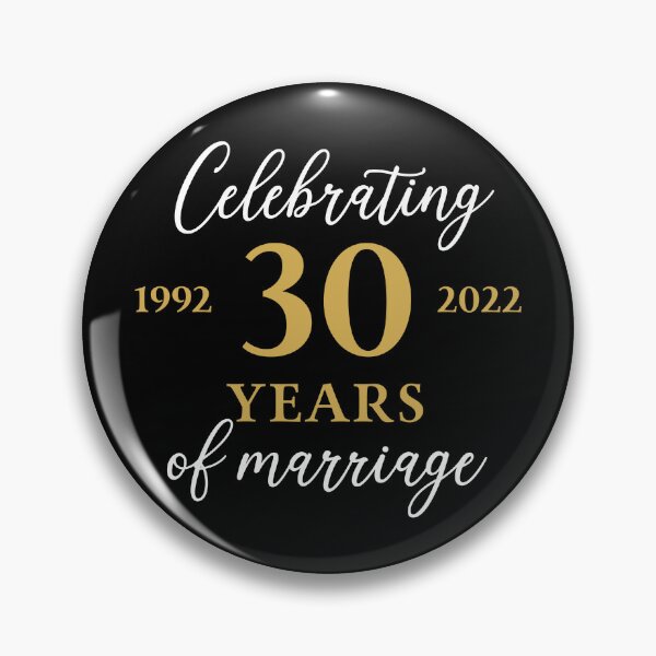 Item preview, Celebrating 30 Years of Marriage 1992 - 2022 designed and sold by ccdesign42.