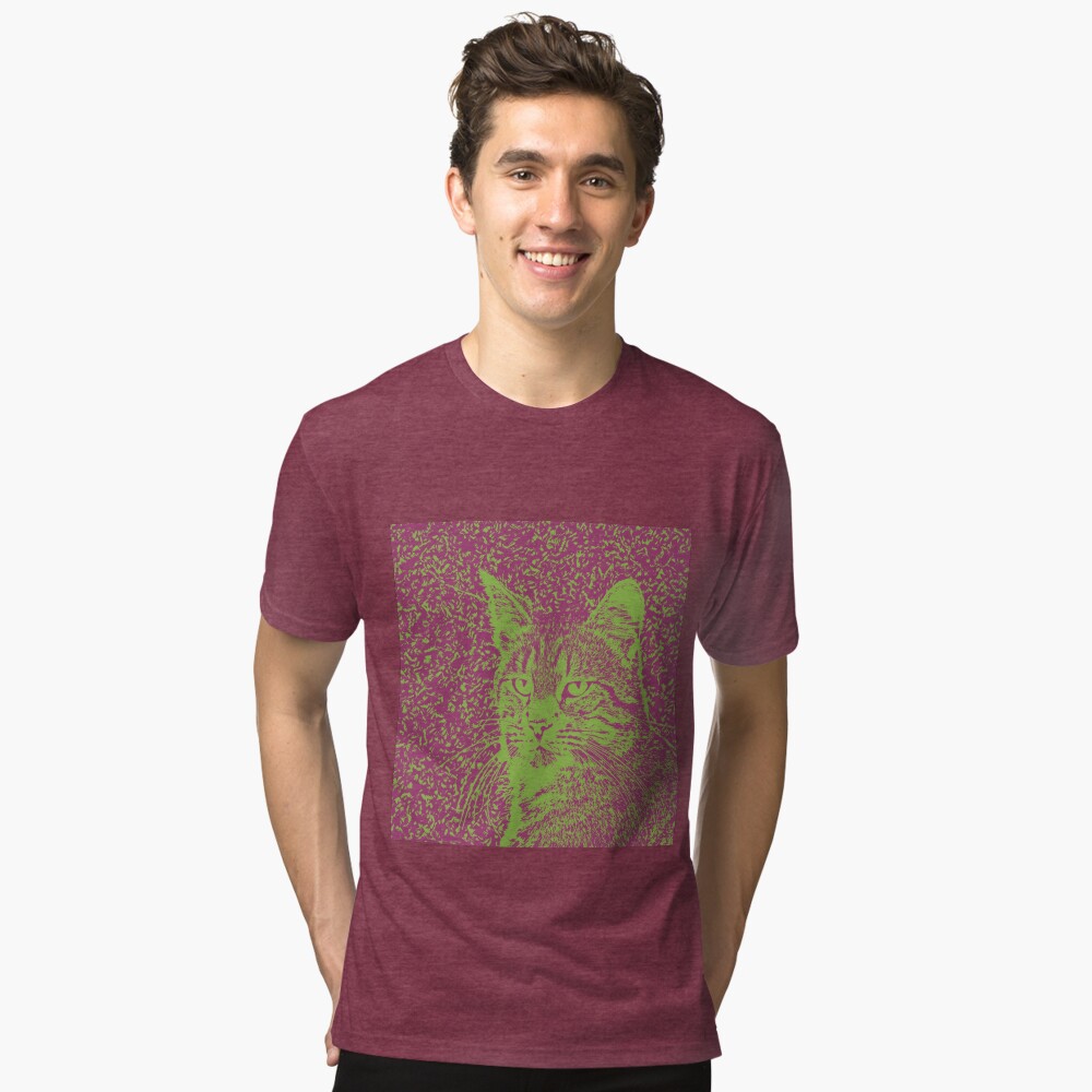 Item preview, Tri-blend T-Shirt designed and sold by blackhalt.