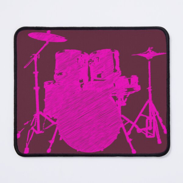 Item preview, pink drawing drum kit designed and sold by WuZe.