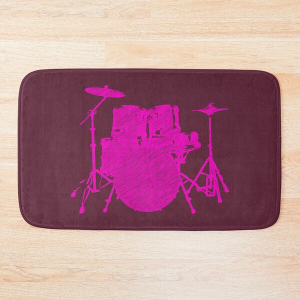 Item preview, pink drawing drum kit designed and sold by WuZe.