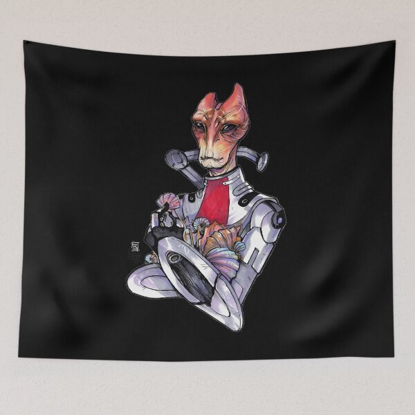 Item preview, Retro Vintage Mass Effect Mordin Awesome For Music Fan designed and sold by Benkessler.