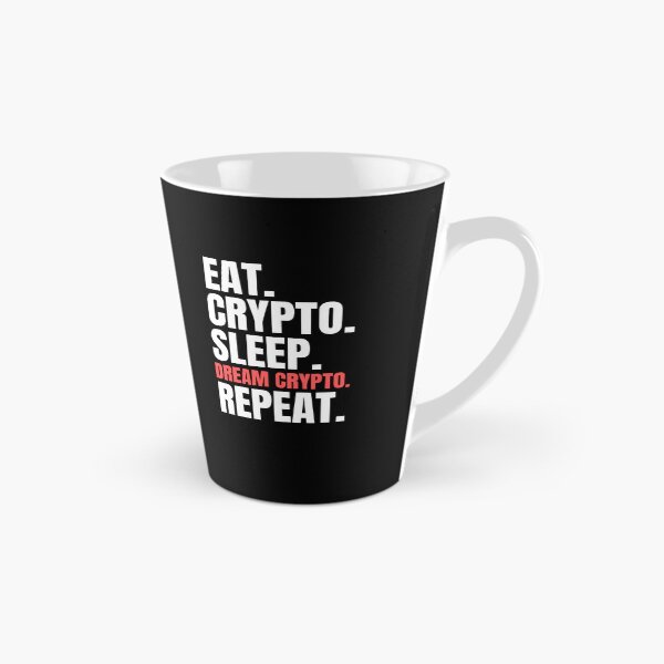 Item preview, Eat Crypto Sleep Dream Crypto Repeat - Crypto Lover designed and sold by Promedia.