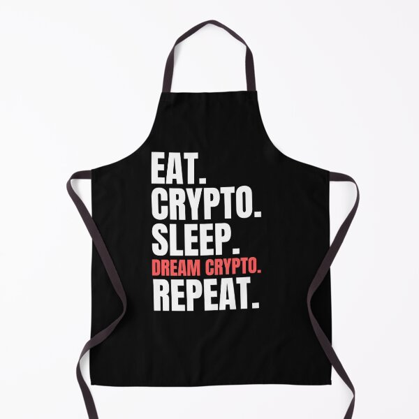 Item preview, Eat Crypto Sleep Dream Crypto Repeat - Crypto Lover designed and sold by Promedia.