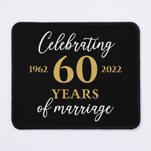 Item preview, Celebrating 60 Years of Marriage 1962 - 2022 designed and sold by ccdesign42.
