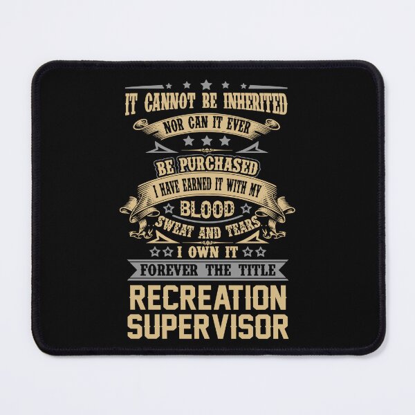 Item preview, Recreation Supervisor T Shirt - Forever The Title Job Gift Item Tee designed and sold by celiagomez456.