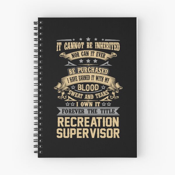 Item preview, Recreation Supervisor T Shirt - Forever The Title Job Gift Item Tee designed and sold by celiagomez456.