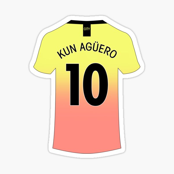 Nike Manchester City Home 2019 10 Kun Aguero Jersey - FutFanatics