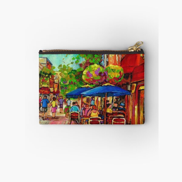 Item preview, PAINTINGS OF OUTDOOR CAFES CANADIAN ART MONTREAL BY CANADIAN ARTIST CAROLE SPANDAU designed and sold by Carole  Spandau.