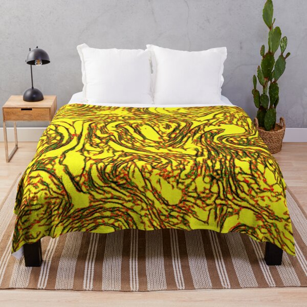 Item preview, Bright Yellow Marble Abstract  designed and sold by mindmaster007.