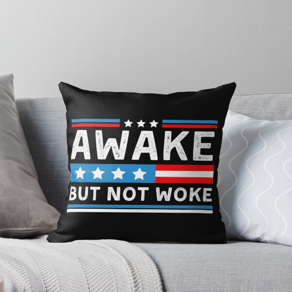 Item preview, Awake Not Woke Awake But Not Woke Patriots American Flag designed and sold by EyanShop.