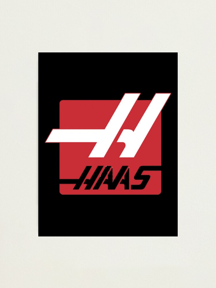 Haas F1 2022 Logo Photographic Print For Sale By 90sclassic Redbubble