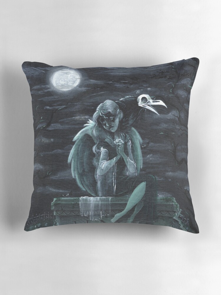 Thumbnail 3 of 4, Pillow, Lost Lenore designed and sold by ERWhittingham.