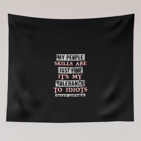 Item preview, Sarcasm humor gift idea My people skills are just fine designed and sold by Evrallimee.