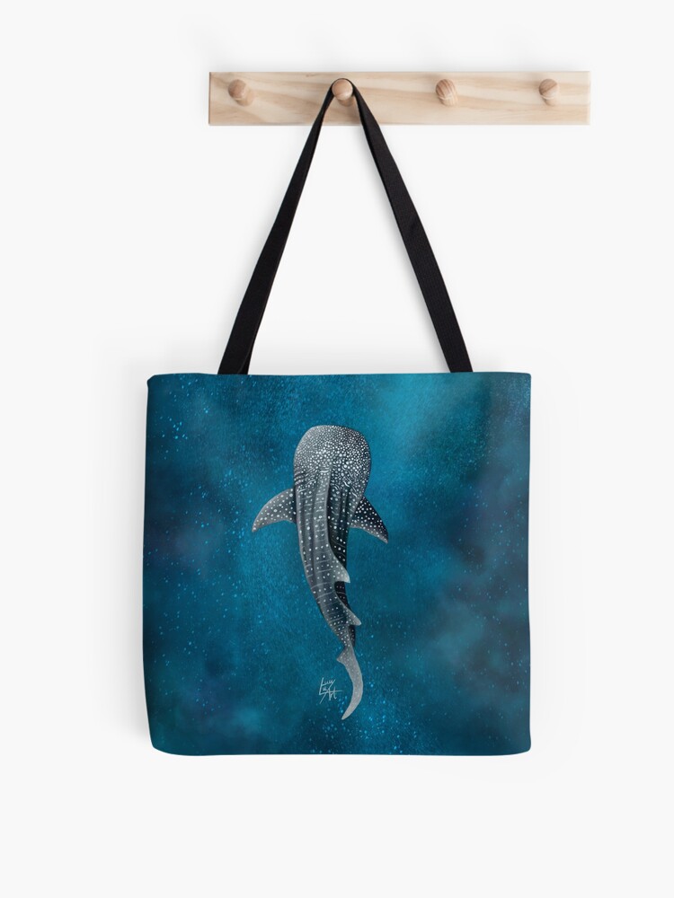 Thumbnail 1 of 2, Tote Bag, Whale Shark designed and sold by lucyluart.