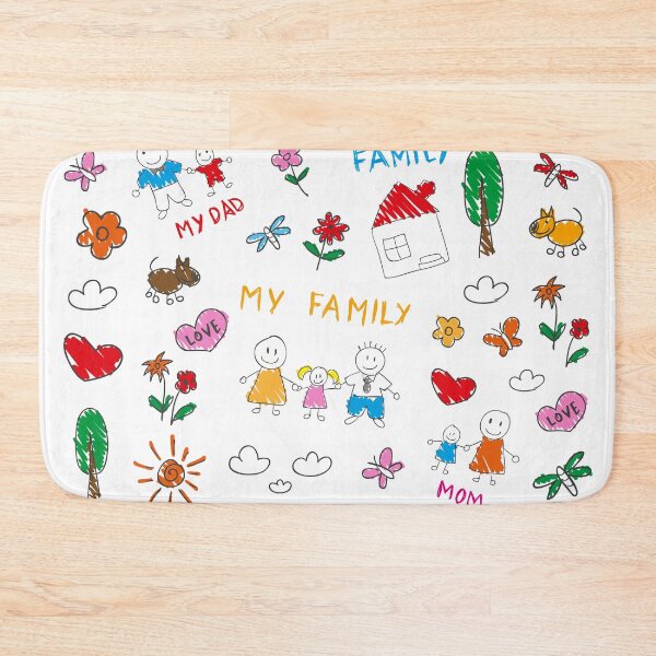 Item preview, My family mouse pad designed and sold by Tayadesigns.