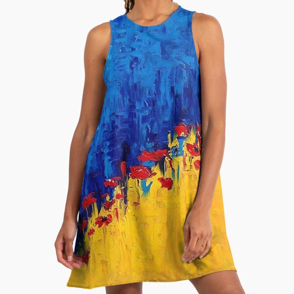 red yellow and blue dress Sherri Hill 56108 Dress | Sherri Hill Dresses
