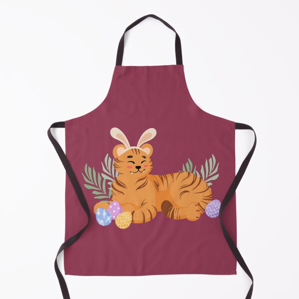 Item preview, Easter celebration 2022 / Cute Easter Tiger With Easter Eggs/ Easter art designed and sold by haRexia.
