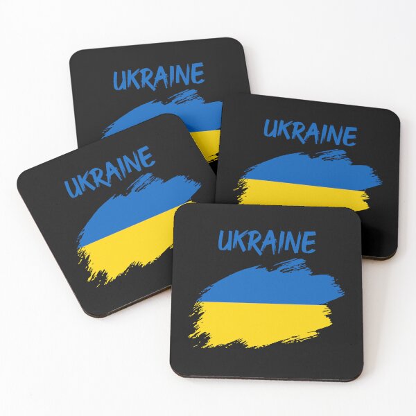 Item preview, Ukraine Ukrainian flag banner designed and sold by GeogDesigns.