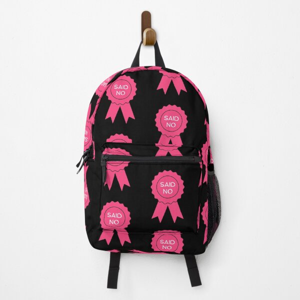 Item preview, SAID NO - bright pink ribbon designed and sold by Colorful-Inspo.
