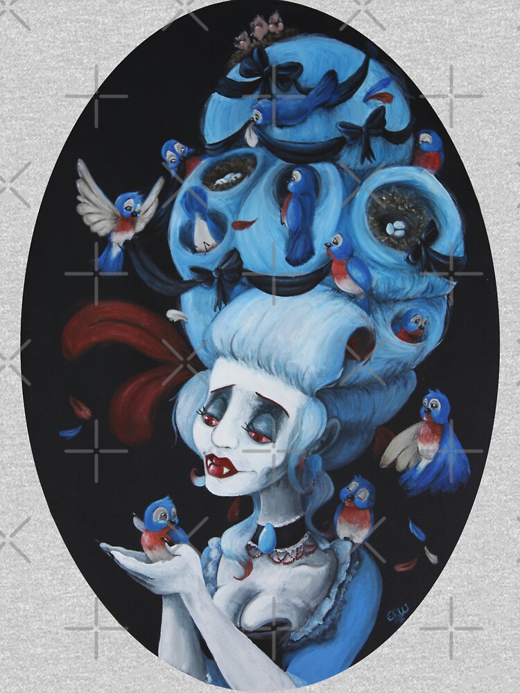 Thumbnail 7 of 7, Classic T-Shirt, Bluebird Vampire designed and sold by ERWhittingham.