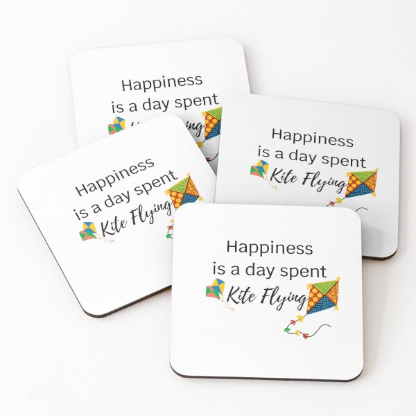 Item preview, happiness is a day spent kite flying , kite flying lover designed and sold by artidesgn.