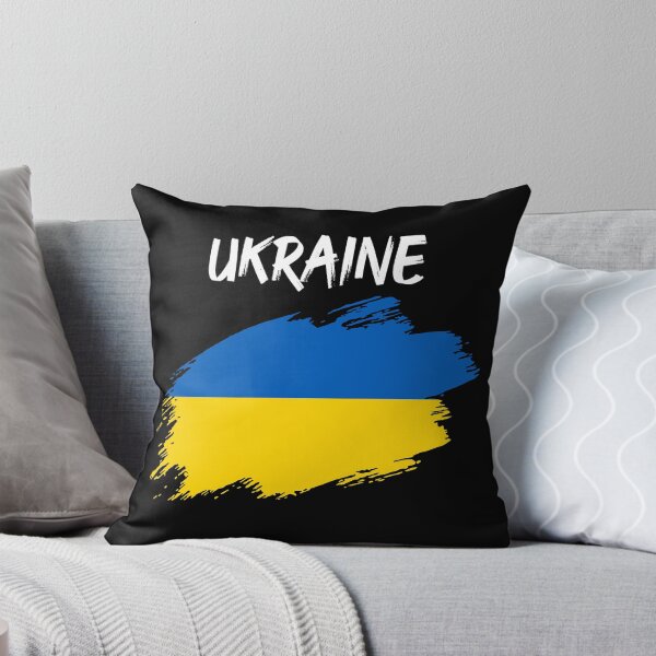 Item preview, Ukraine Ukrainian flag banner designed and sold by GeogDesigns.