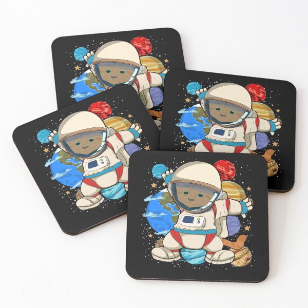 Item preview, Space Science Animal Astronaut Cat designed and sold by bestshirtdesign.