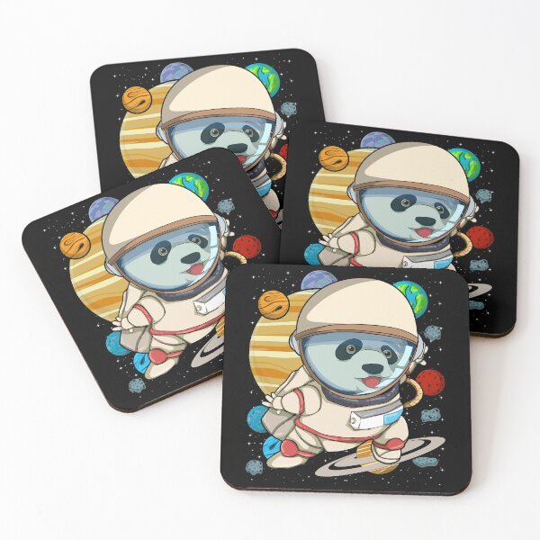 Item preview, Space Science Animal Astronaut Panda designed and sold by bestshirtdesign.