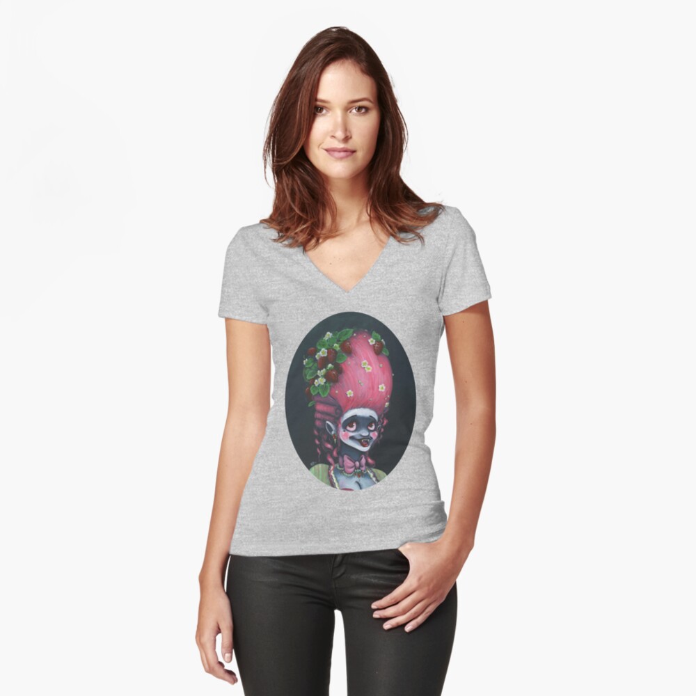 Item preview, Fitted V-Neck T-Shirt designed and sold by ERWhittingham.