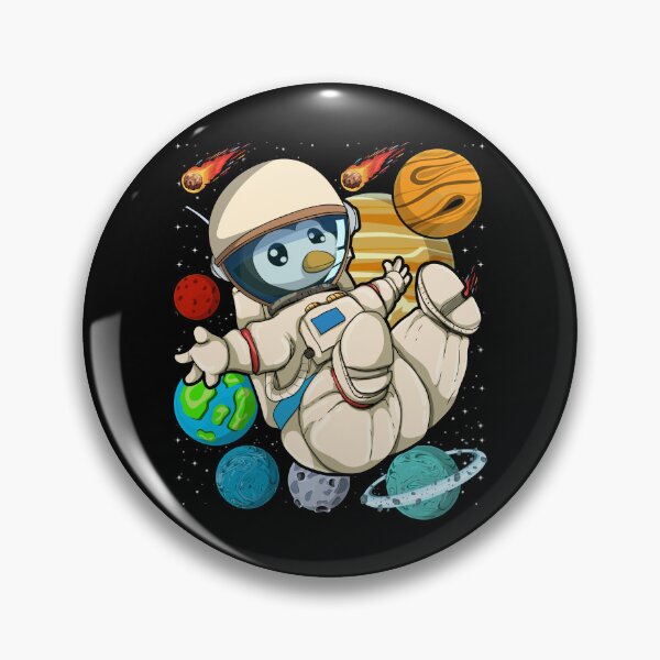 Item preview, Space Science Animal Astronaut Pinguin designed and sold by bestshirtdesign.