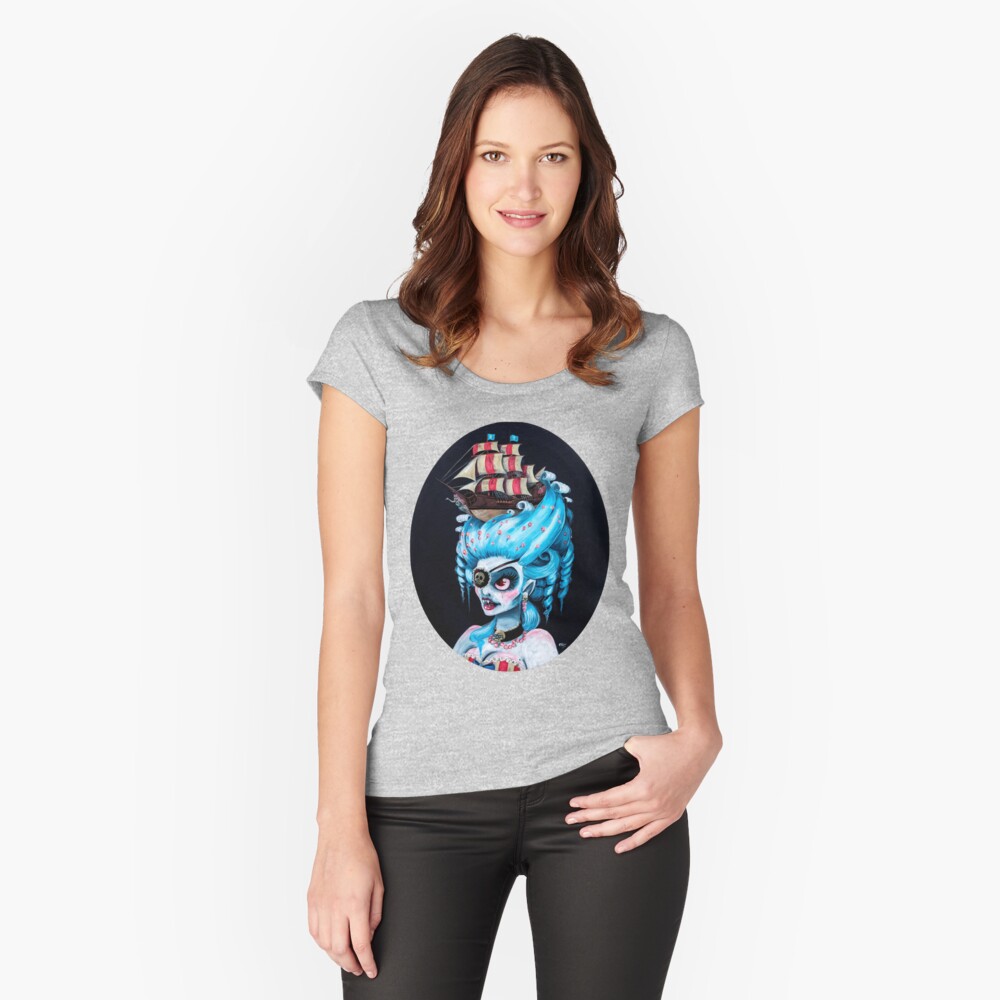 Item preview, Fitted Scoop T-Shirt designed and sold by ERWhittingham.