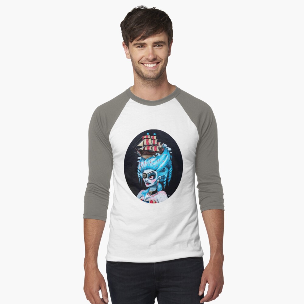 Item preview, Baseball ¾ Sleeve T-Shirt designed and sold by ERWhittingham.