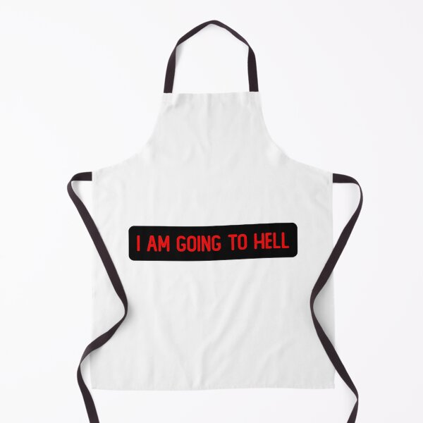Item preview, I Am Going To Hell Funny Bumper designed and sold by Sour Soul.